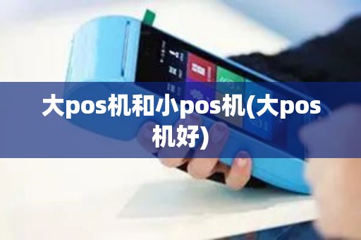 大pos机和小pos机(大pos机好)