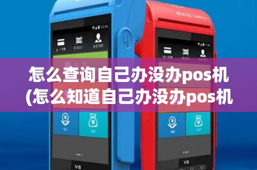 怎么查询自己办没办pos机(怎么知道自己办没办pos机)
