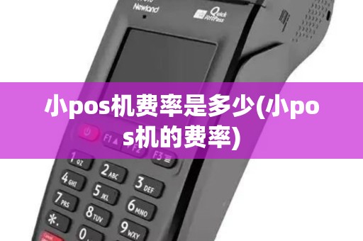 小pos机费率是多少(小pos机的费率) 小pos机费率是多少(小pos机的费率)