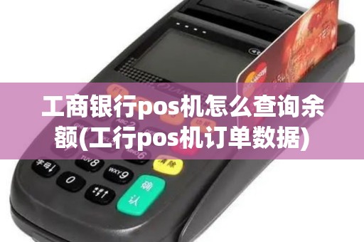 工商银行pos机怎么查询余额(工行pos机订单数据)