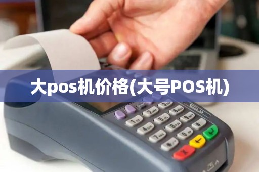 大pos机价格(大号POS机)