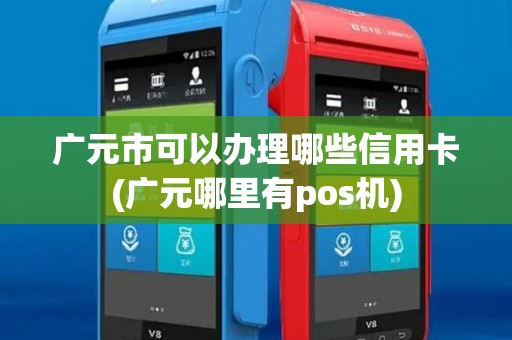 广元市可以办理哪些信用卡(广元哪里有pos机)