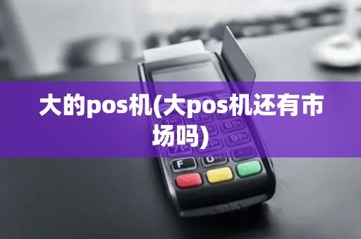大的pos机(大pos机还有市场吗)
