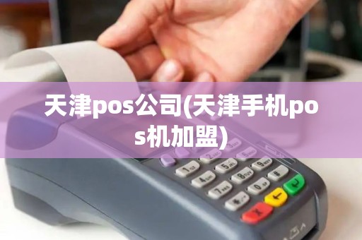 天津pos公司(天津手机pos机加盟)