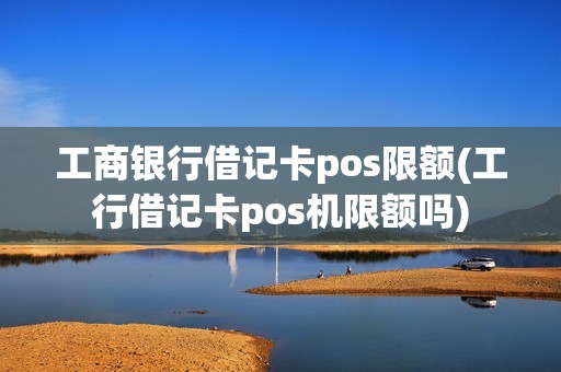 工商银行借记卡pos限额(工行借记卡pos机限额吗)