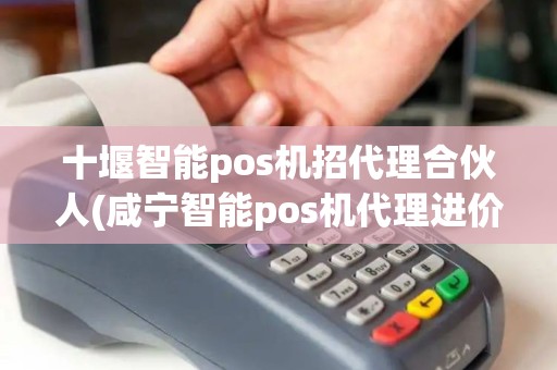 十堰智能pos机招代理合伙人(咸宁智能pos机代理进价)