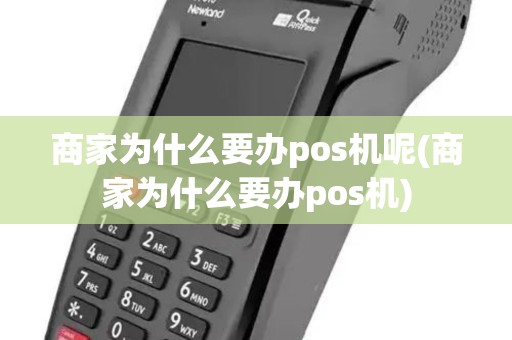 商家为什么要办pos机呢(商家为什么要办pos机) 商家为什么要办pos机呢(商家为什么要办pos机)