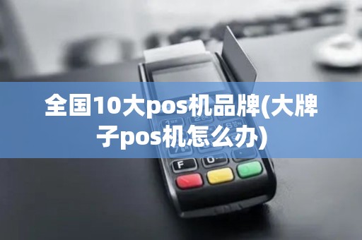 全国10大pos机品牌(大牌子pos机怎么办)