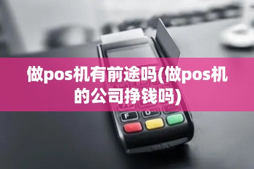 做pos机有前途吗(做pos机的公司挣钱吗)