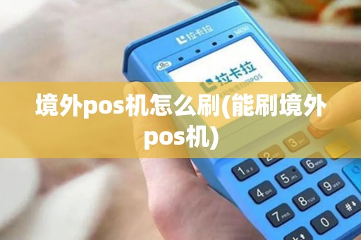 境外pos机怎么刷(能刷境外pos机)