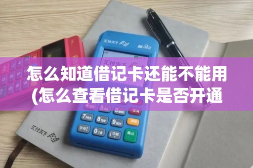 怎么知道借记卡还能不能用(怎么查看借记卡是否开通pos机)