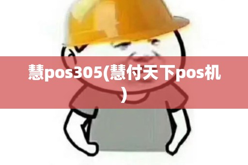 慧pos305(慧付天下pos机)