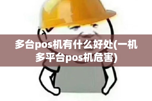 多台pos机有什么好处(一机多平台pos机危害)