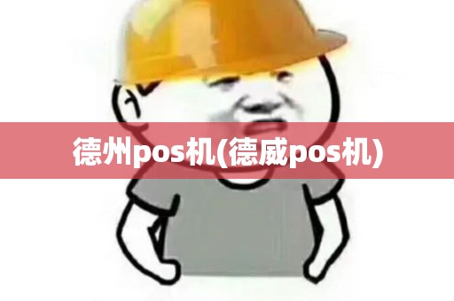 德州pos机(德威pos机)