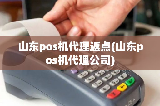山东pos机代理返点(山东pos机代理公司)