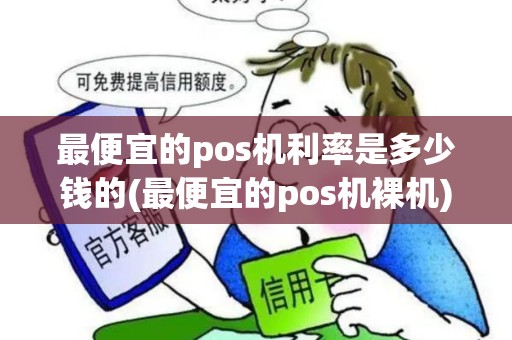 最便宜的pos机利率是多少钱的(最便宜的pos机裸机)