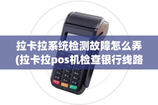 拉卡拉系统检测故障怎么弄(拉卡拉pos机检查银行线路)