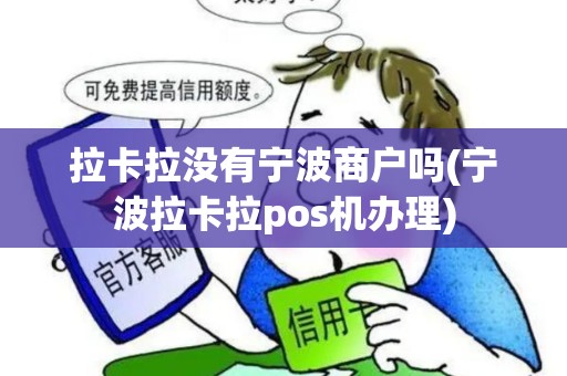 拉卡拉没有宁波商户吗(宁波拉卡拉pos机办理)