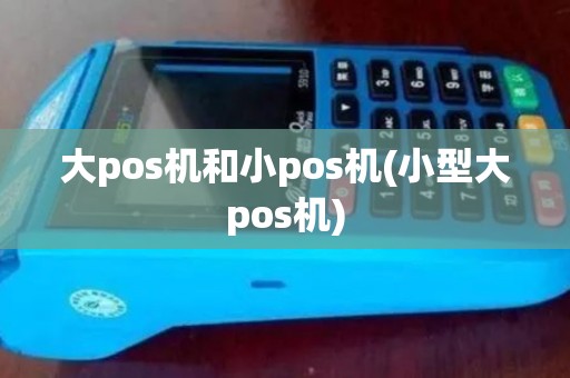 大pos机和小pos机(小型大pos机)
