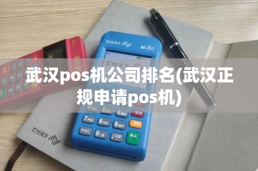 武汉pos机公司排名(武汉正规申请pos机)