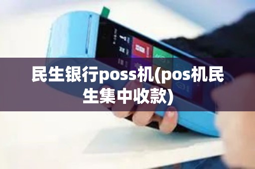 民生银行poss机(pos机民生集中收款)