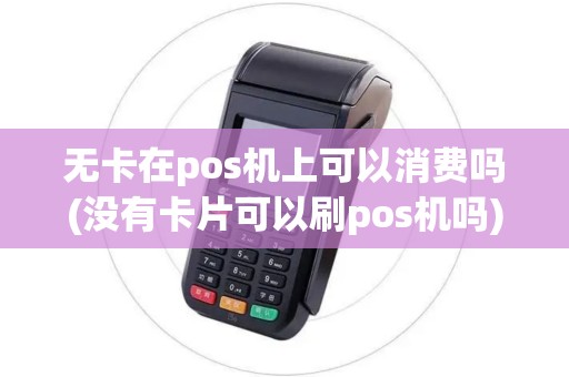 无卡在pos机上可以消费吗(没有卡片可以刷pos机吗)
