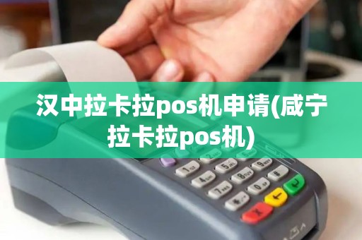 汉中拉卡拉pos机申请(咸宁拉卡拉pos机)