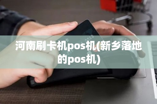 河南刷卡机pos机(新乡落地的pos机)