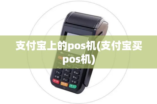 支付宝上的pos机(支付宝买pos机)