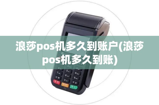 浪莎pos机多久到账户(浪莎pos机多久到账)