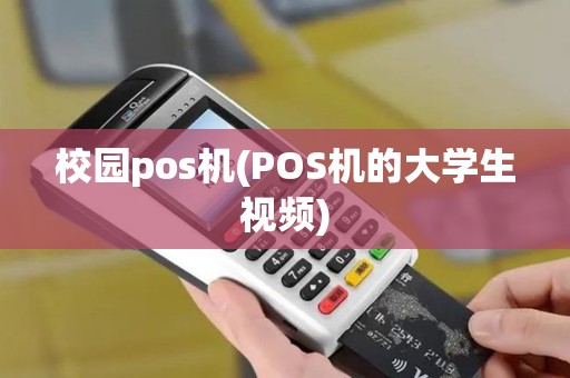 校园pos机(POS机的大学生视频)