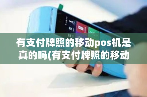 有支付牌照的移动pos机是真的吗(有支付牌照的移动pos机)