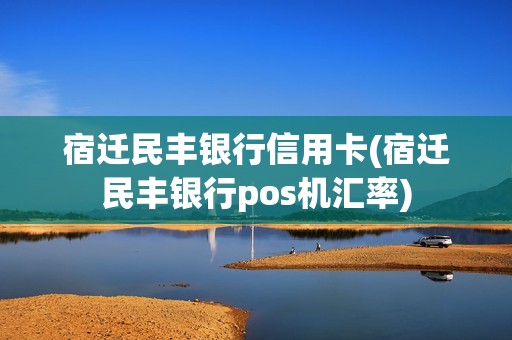 宿迁民丰银行信用卡(宿迁民丰银行pos机汇率)