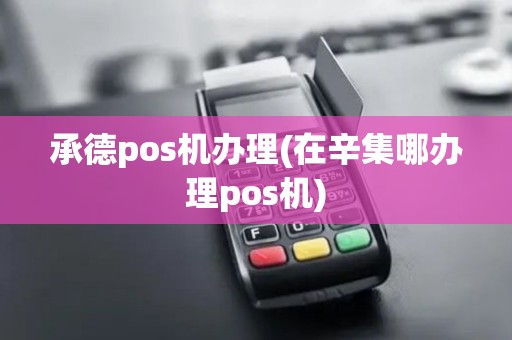 承德pos机办理(在辛集哪办理pos机)