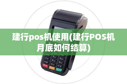 建行pos机使用(建行POS机月底如何结算)