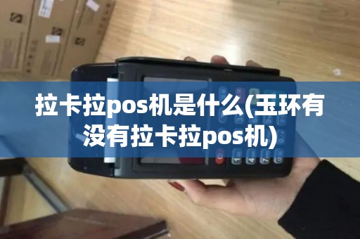 拉卡拉pos机是什么(玉环有没有拉卡拉pos机)