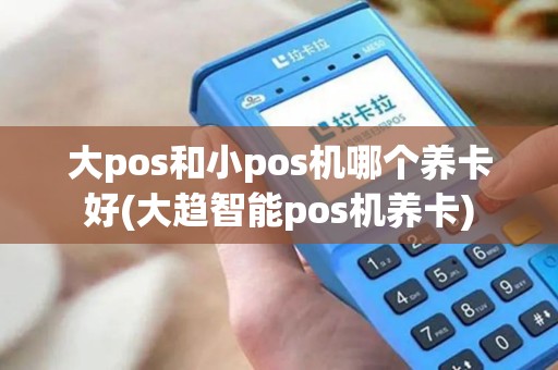 大pos和小pos机哪个养卡好(大趋智能pos机养卡)