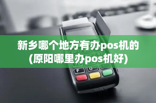 新乡哪个地方有办pos机的(原阳哪里办pos机好)