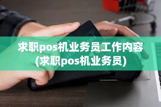 求职pos机业务员工作内容(求职pos机业务员)