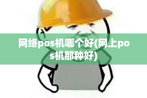 网络pos机哪个好(网上pos机那种好)