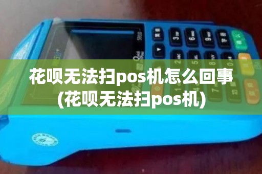 花呗无法扫pos机怎么回事(花呗无法扫pos机)