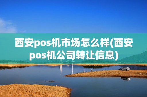 西安pos机市场怎么样(西安pos机公司转让信息)