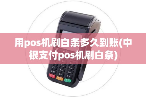 用pos机刷白条多久到账(中银支付pos机刷白条) 用pos机刷白条多久到账(中银支付pos机刷白条)