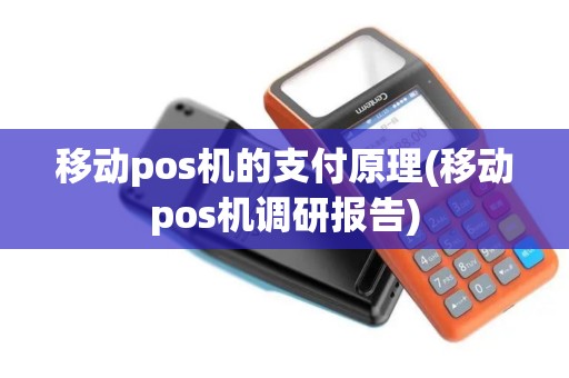 移动pos机的支付原理(移动pos机调研报告) 移动pos机的支付原理(移动pos机调研报告)