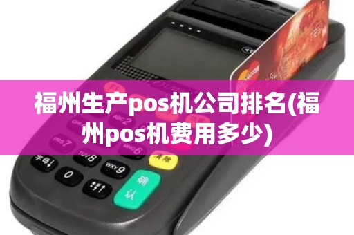 福州生产pos机公司排名(福州pos机费用多少)