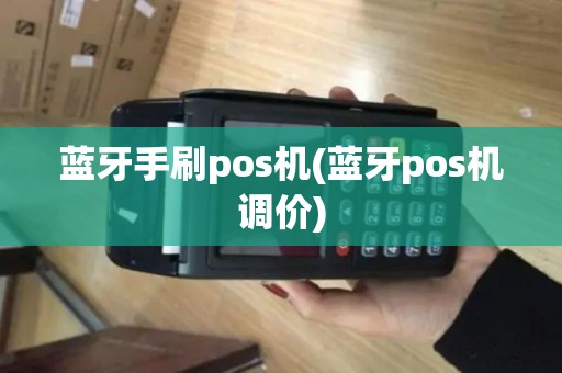 蓝牙手刷pos机(蓝牙pos机调价)