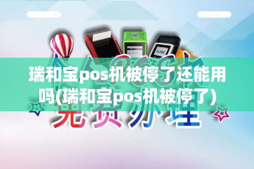 瑞和宝pos机被停了还能用吗(瑞和宝pos机被停了)