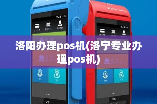 洛阳办理pos机(洛宁专业办理pos机)