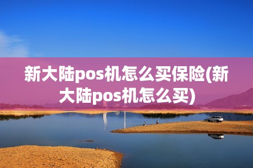 新大陆pos机怎么买保险(新大陆pos机怎么买)