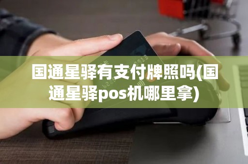 国通星驿有支付牌照吗(国通星驿pos机哪里拿)